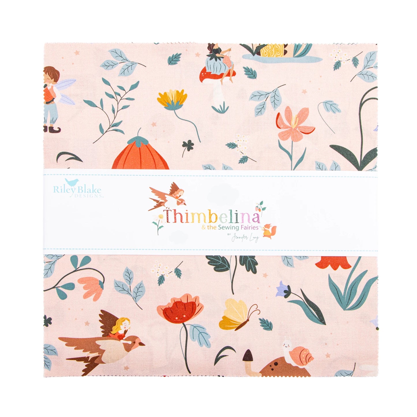 Thimbelina & the Sewing Fairies 10in Squares, 42pcs/bundle # 10-16860-42