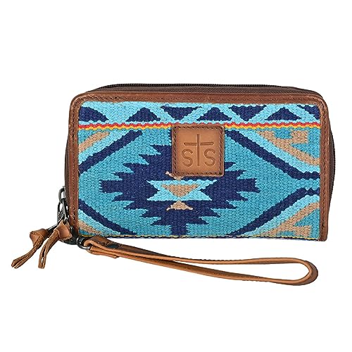 STS Ranchwear Mojave Sky Kacy Blue Serape Organizer by STS Ranchwear in Blue
