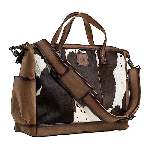 Sts Ranch Wear Womens STS Cowhide Diaper Bag N/A N/A by STS Ranchwear in Brown