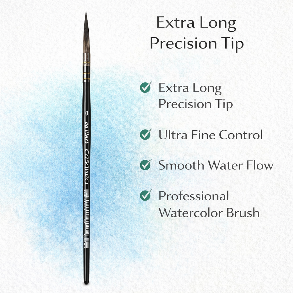 CASANEO 490 Series Extra Long Tied Brush TAM 0