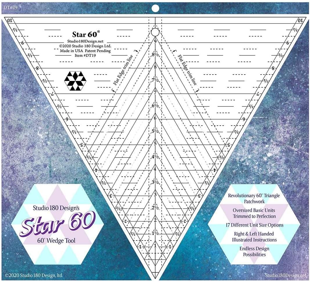 Star 60~60 Degree Wedge Tool - Deb Tucker Studio 180
