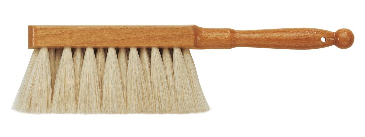da Vinci Graphic Design Series 2485 - Dusting Brush - Soft White Goat Hair with Lacquered Wood Handle - da Vinci art supplies product photo