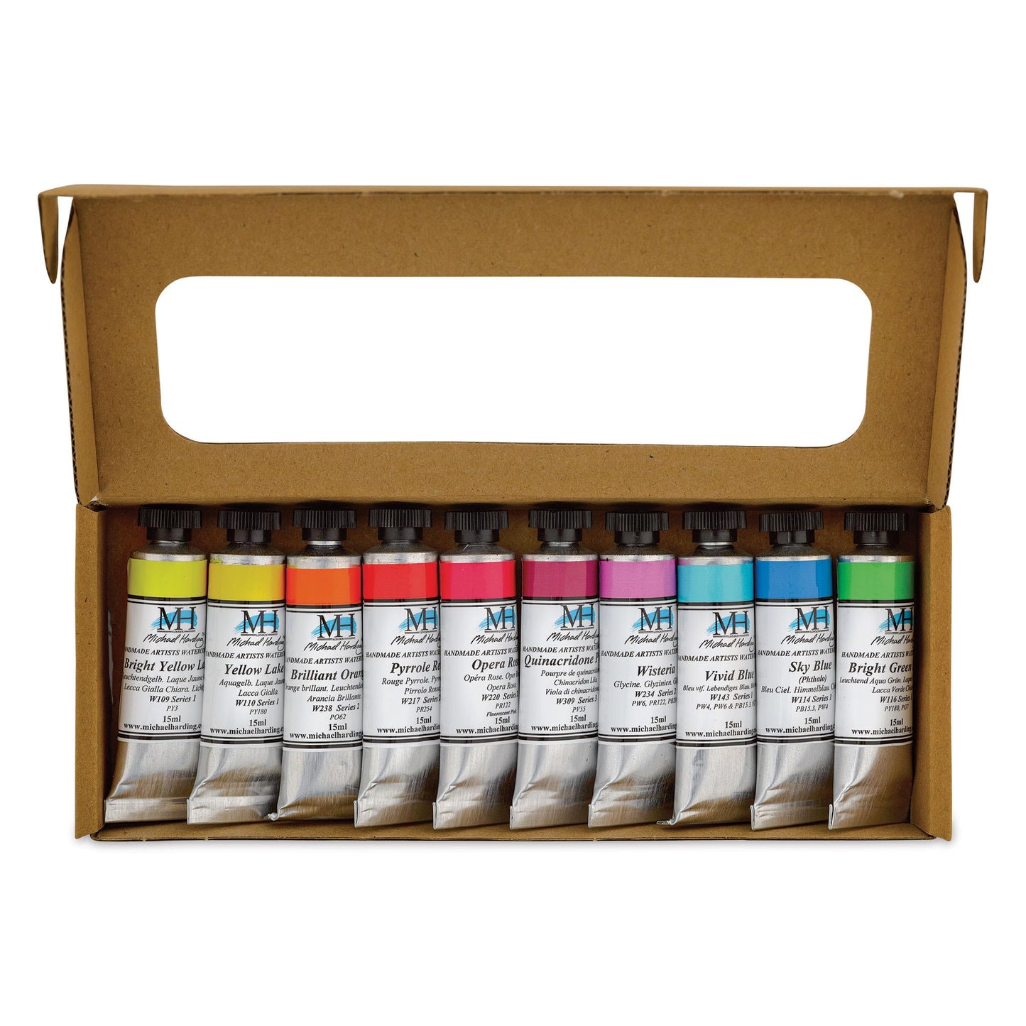Michael Harding Watercolor Sets (Vivid Set of 10) - Michael Harding art supplies product photo
