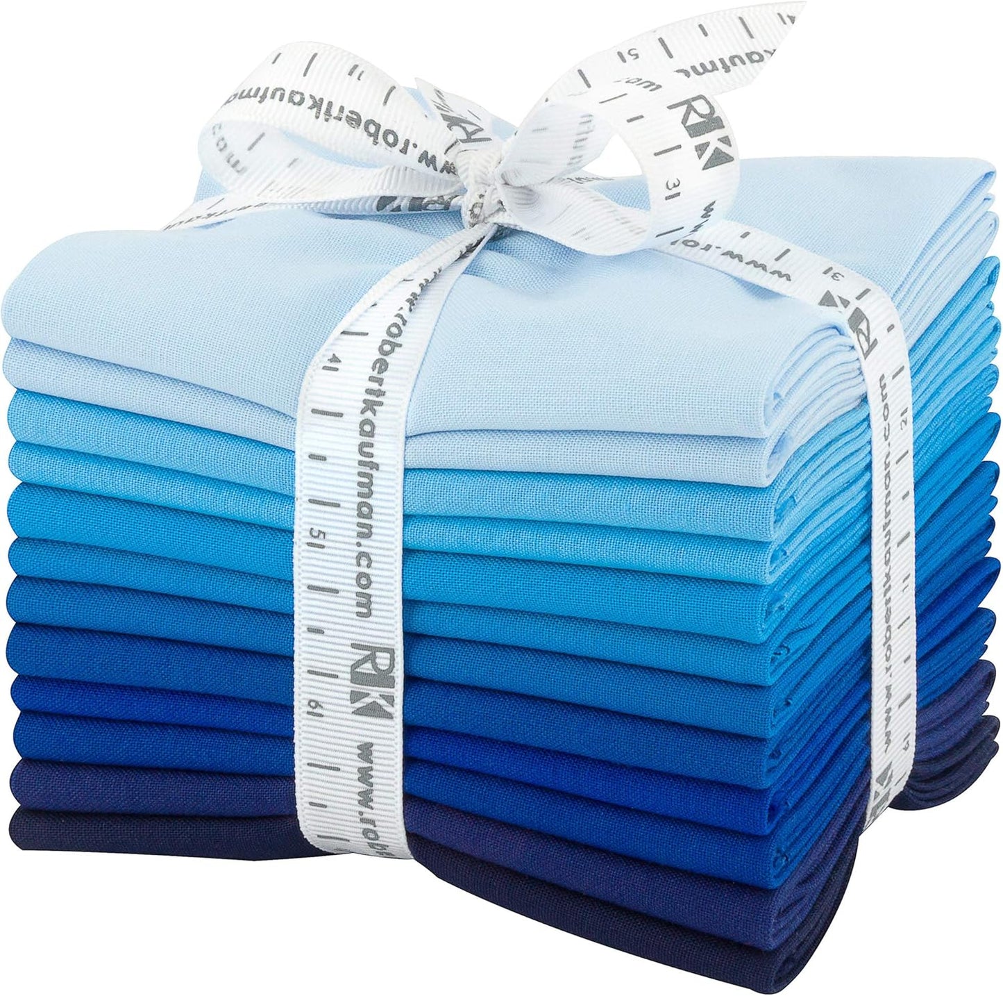 Fat Quarter Kona Cotton Waterfall Palette, 12pcs/bundle # FQ-1381-12