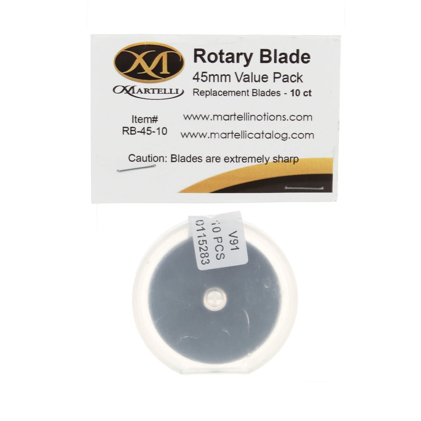 Rotary Blade 45mm Replacement Bulk Pack 10ct RB-45-10