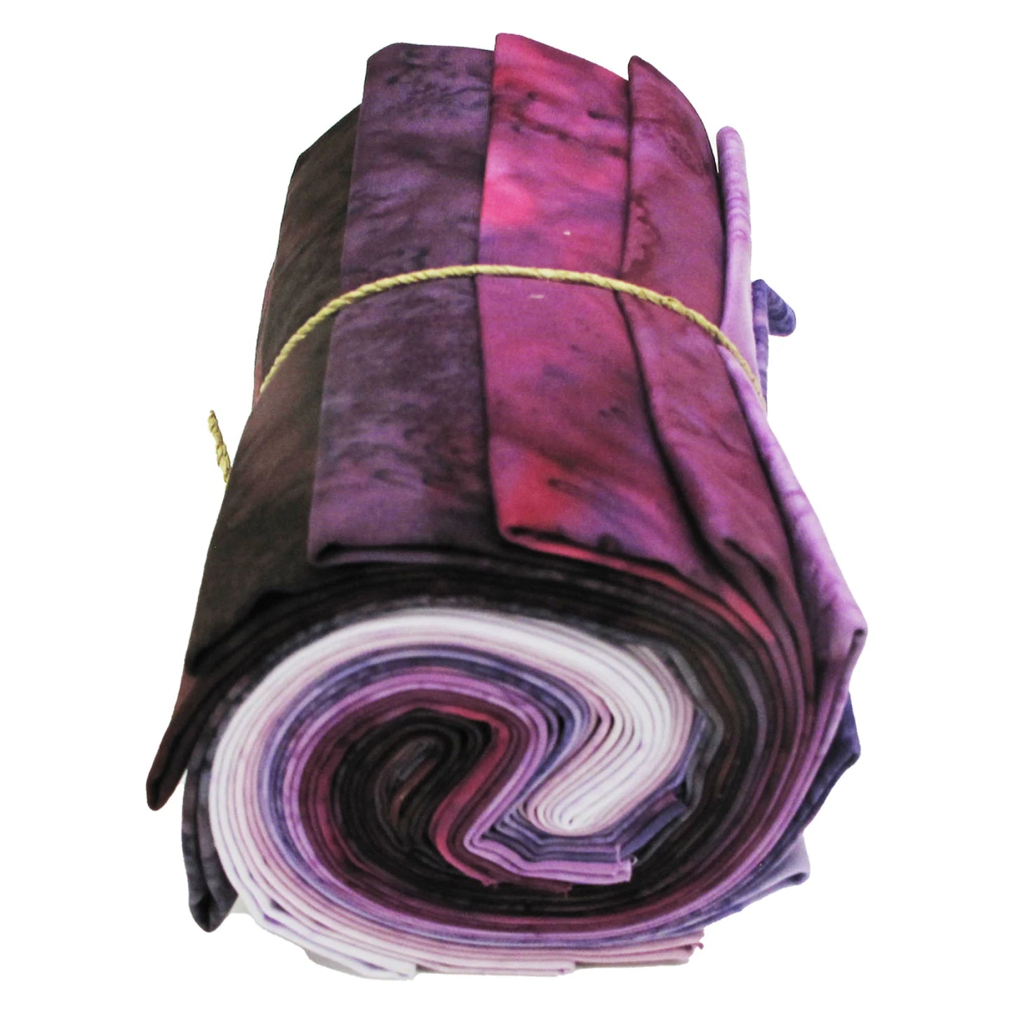 Hoffman California 1895 Bali Watercolors Batiks Fat Quarter Bundle Magenta Colorway 12pcs hand-dyed 100% cotton quilting fabric #1895FQ-72

