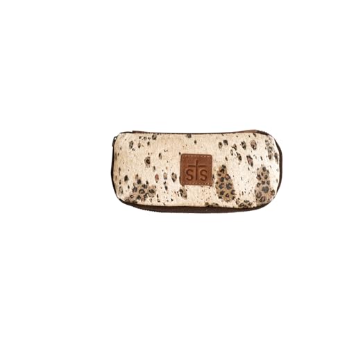 STS Ranchwear Serengeti Sunglass Case - Ladies Purses, Brown by STS Ranchwear in Cream/Leopard