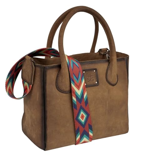 Baroness Basic Bliss Satchel by STS Ranchwear in Veg-tan