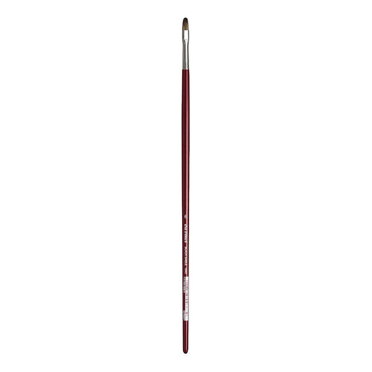 da Vinci Oil & Acrylic Series 1845 Oil Paint Brush, Filbert Russian Black Sable, Size 6 (1845-06) - da Vinci art supplies product photo