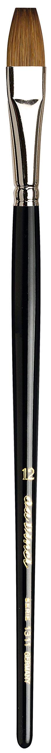 da Vinci Watercolor Series 1311 Maestro Paint Brush, One Stroke Flat Kolinsky Red Sable, Size 12 - da Vinci art supplies product photo
