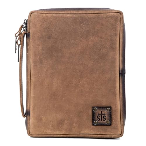 STS Ranchwear Bible Cover (STS30968) by STS Ranchwear in Tornado Brown