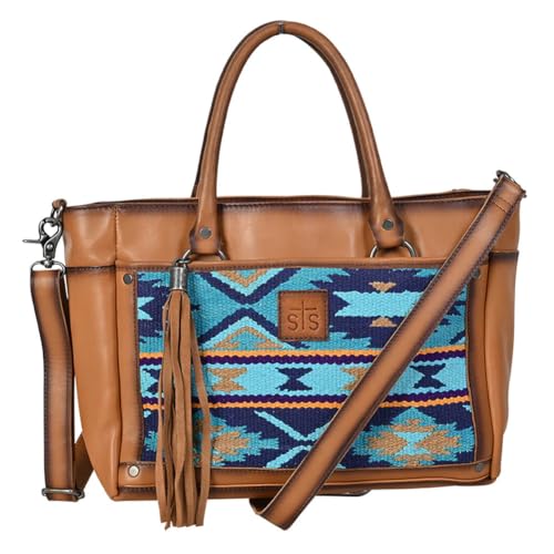Mojave Sky Satchel by STS Ranchwear in Turquoise