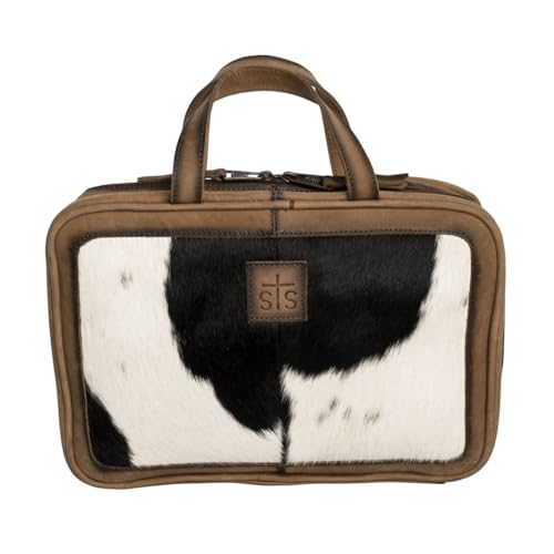 STS Ranchwear Cowhide Toiletry Bag by STS Ranchwear in Brown