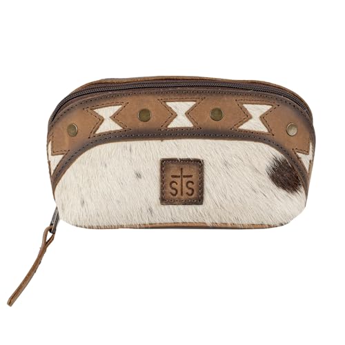 STS Roswell Cowhide Belle Makeup (STS-32417) by STS Ranchwear in Brown