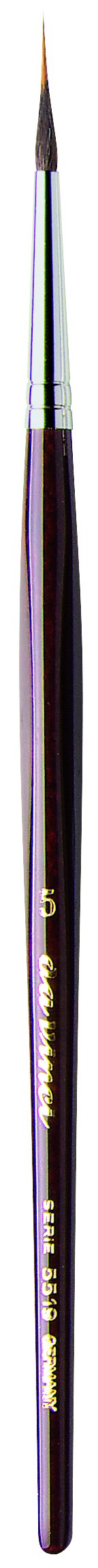 da Vinci Watercolor Series 5519 Maestro Paint Brush, Long Needle-Sharp Liner Kolinsky Red Sable with Kazan Squirrel Body, Size 5 (5519-5) - da Vinci art supplies product photo