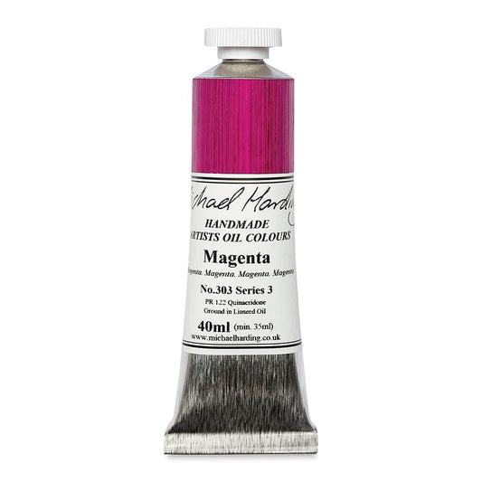 Michael Harding Magenta Oil Paint, 40ml