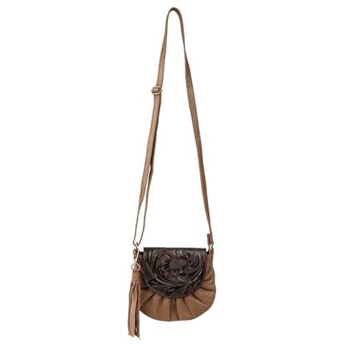 STS Ranchwear Boho Cowgirl Medicine Bag by STS Ranchwear in Brown/Tan