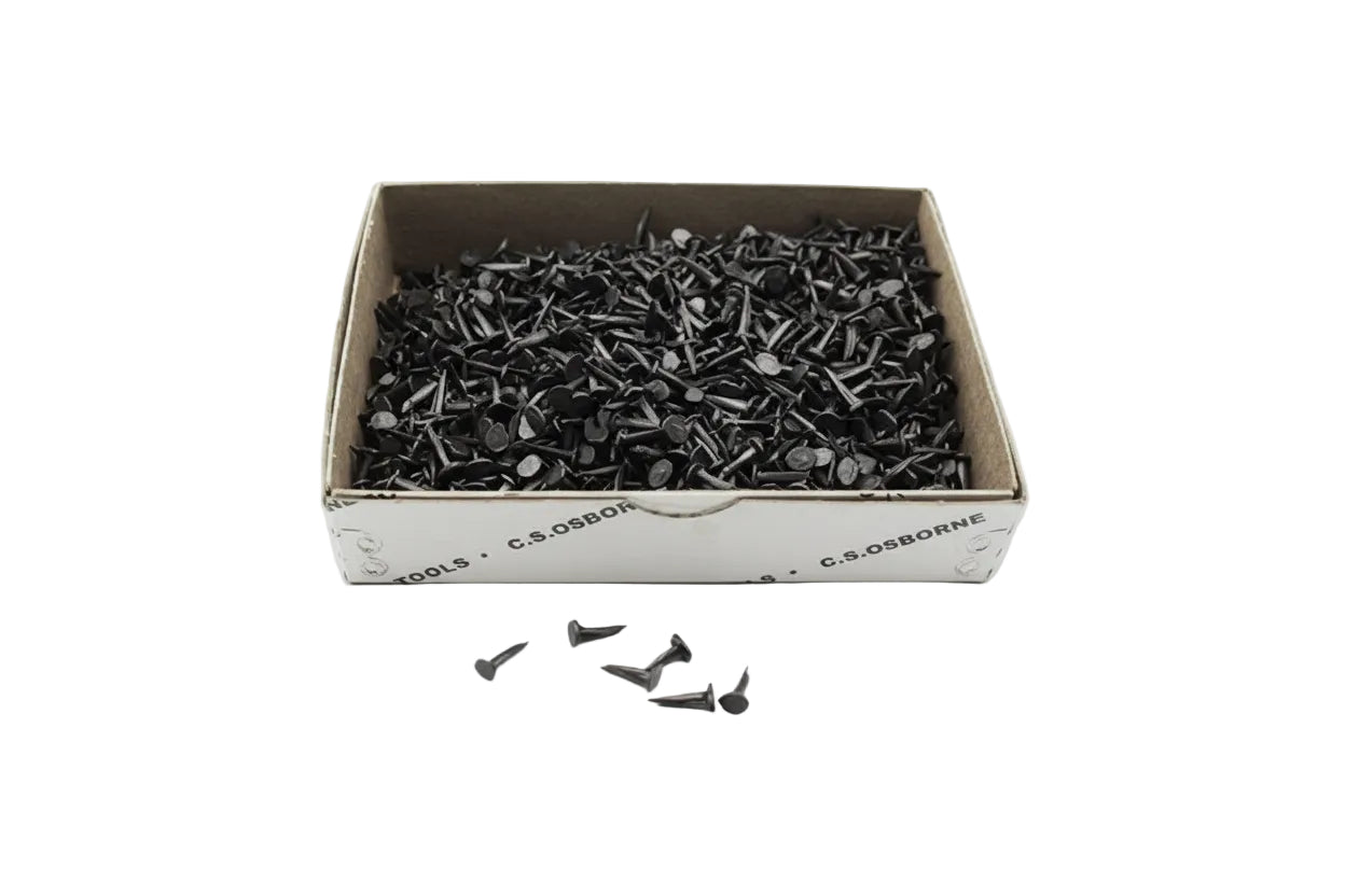 C.S. Osborne 11/16" Blued Sterilized Upholsterers Tacks #689-12, 1 Lb Box