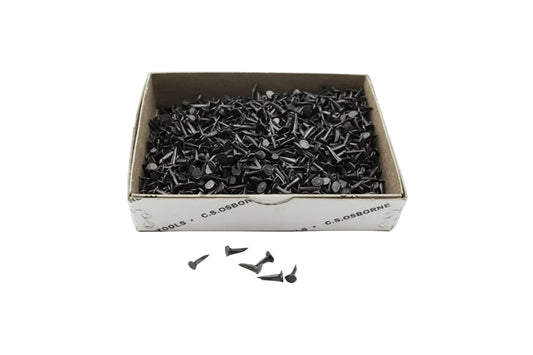 C.S. Osborne 11/16" Blued Sterilized Upholsterers Tacks #689-12, 1 Lb Box