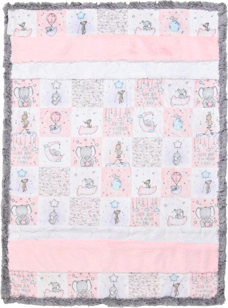 Sweet Pea Emma Tiny Tails Cuddle Kit 28" x 41" by Shannon Fabrics