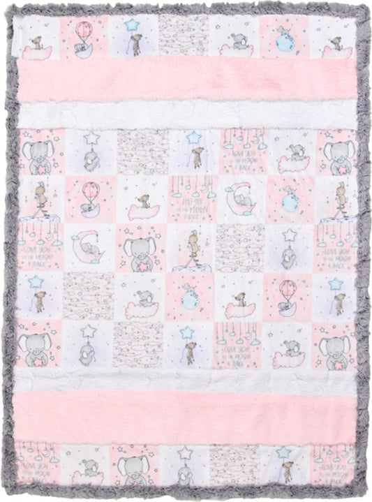 Sweet Pea Emma Tiny Tails Cuddle Kit 28" x 41" by Shannon Fabrics