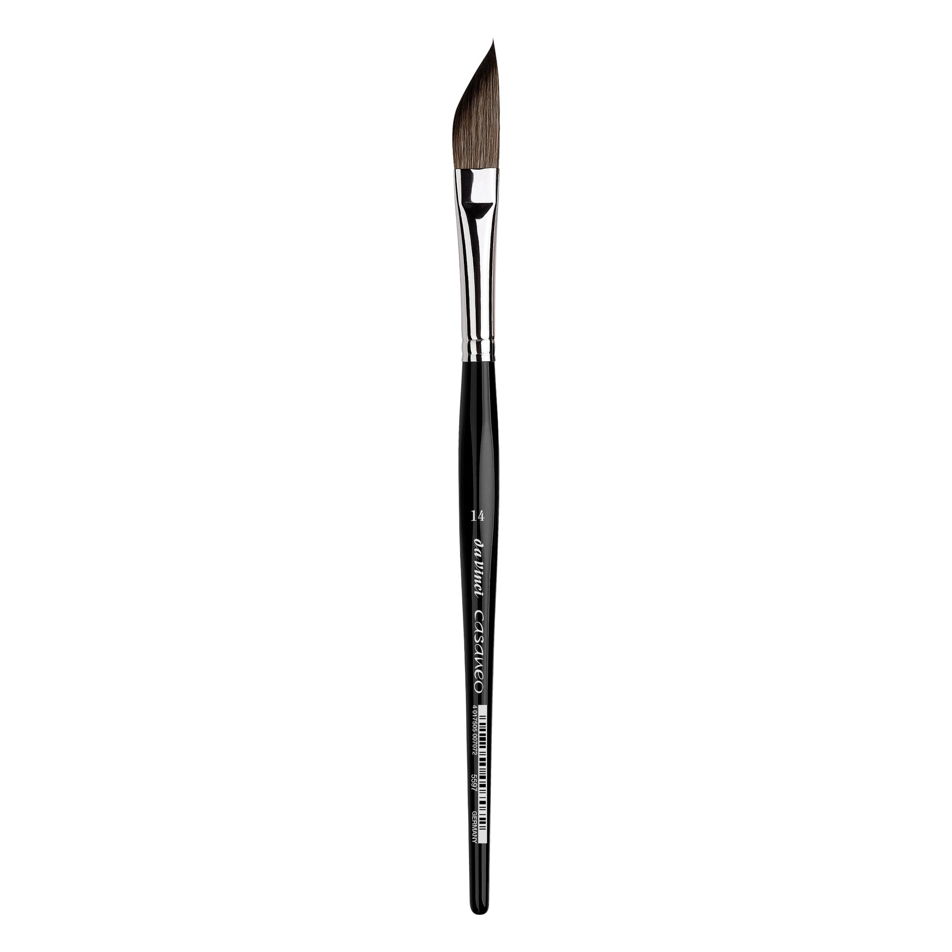 da Vinci Watercolor 5597-14 Casaneo Watercolor Brush, Black - da Vinci art supplies product photo