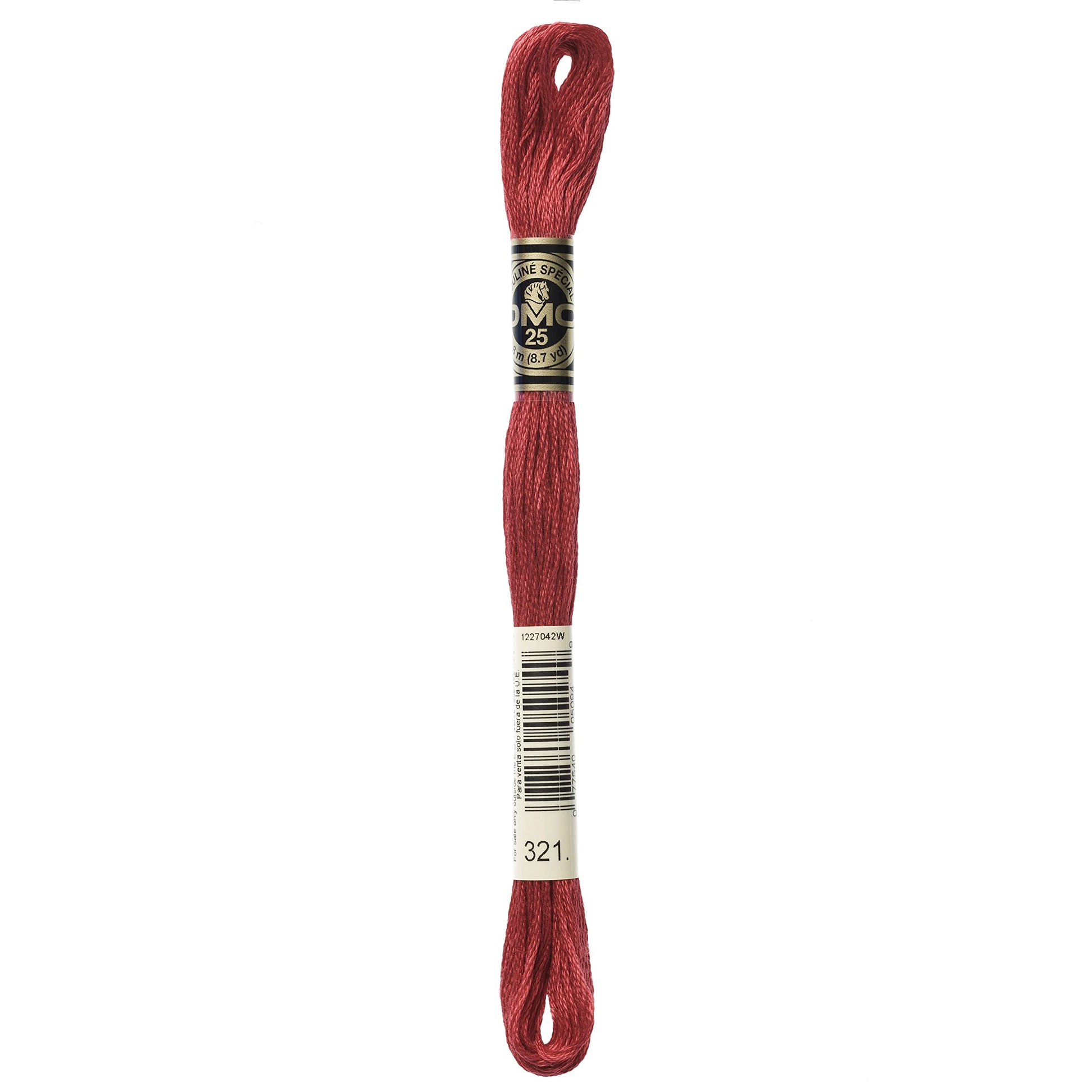 DMC 6-Strand Embroidery Cotton Floss Christmas Red