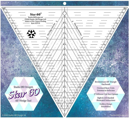 Star 60~60 Degree Wedge Tool - Deb Tucker Studio 180