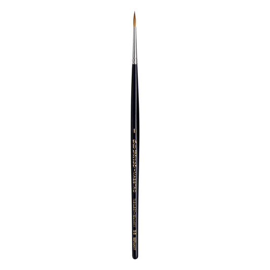 da Vinci Watercolor Series 35 Size 1 - Long Tapered Round - Maestro Kolinsky Red Sable - Extra Long Taper at The tip - Handmade in Germany - da Vinci art supplies product photo