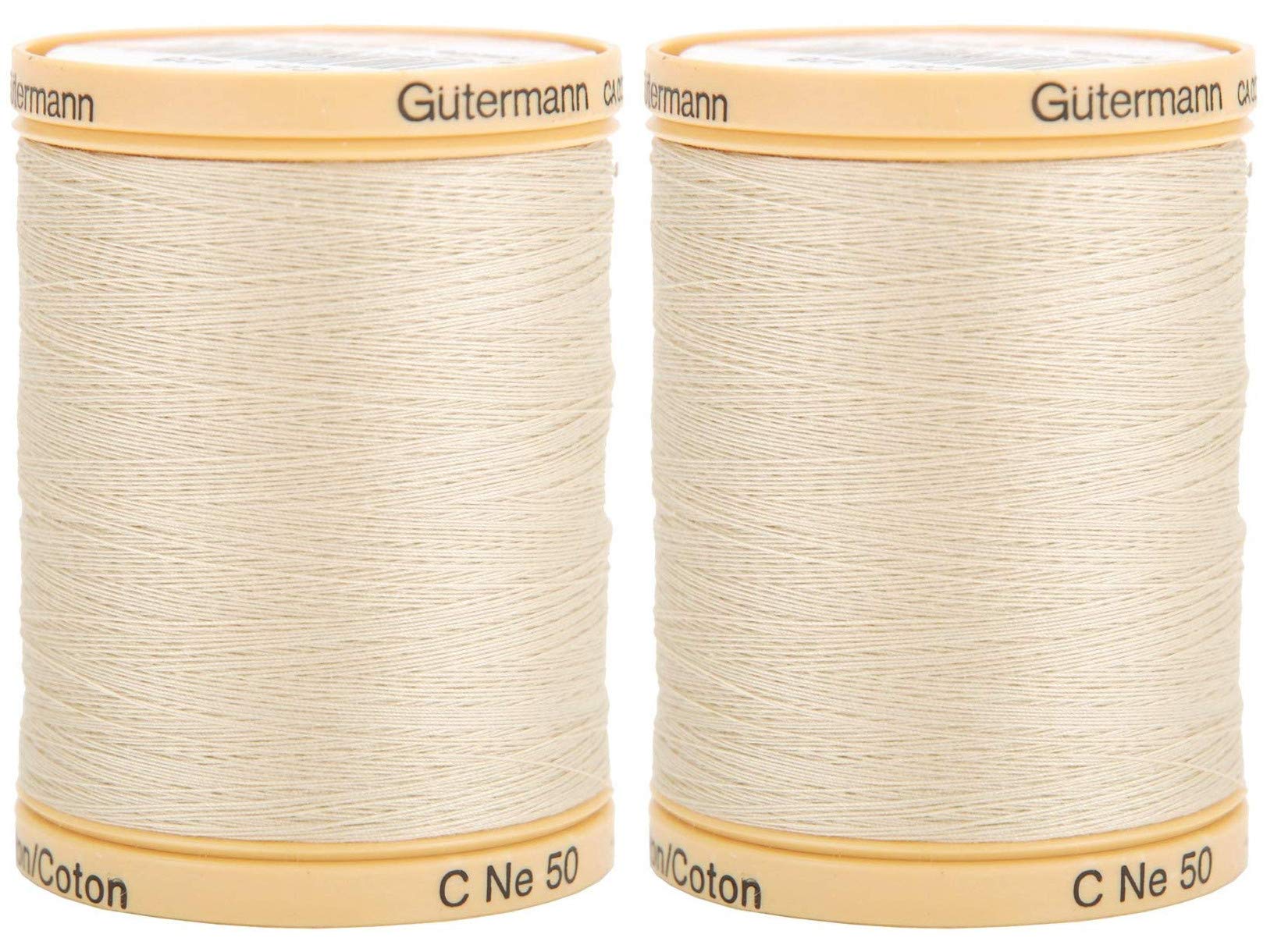 Gütermann 2-Pack Cotton Thread Oak Tan