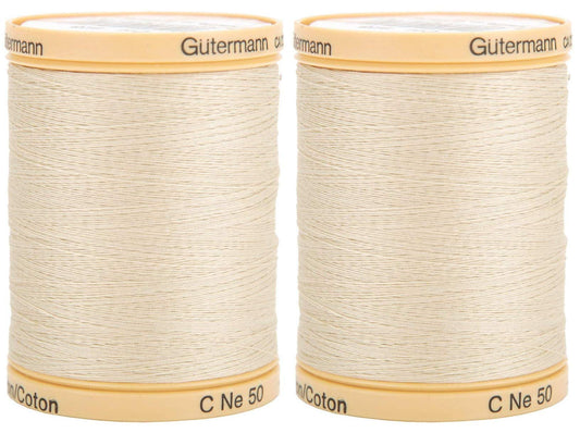 Gütermann 2-Pack Cotton Thread Oak Tan