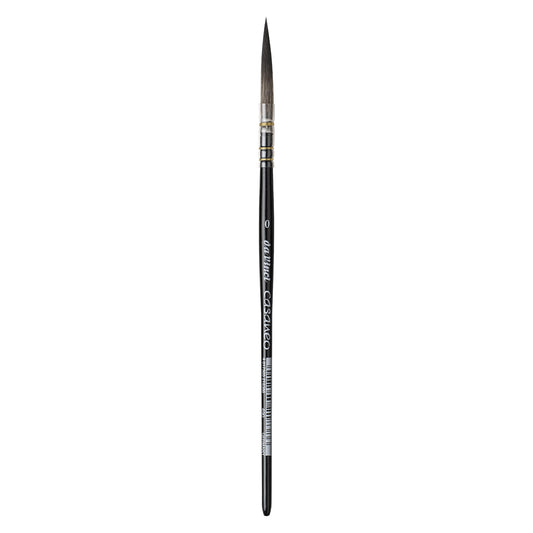 CASANEO 490 Series Extra Long Tied Brush TAM 0 - da Vinci art supplies product photo