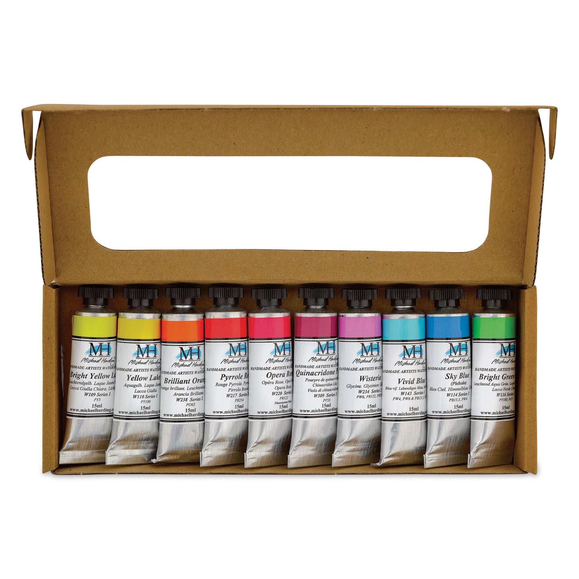 Michael Harding Watercolor Sets (Vivid Set of 10) - Michael Harding art supplies product photo