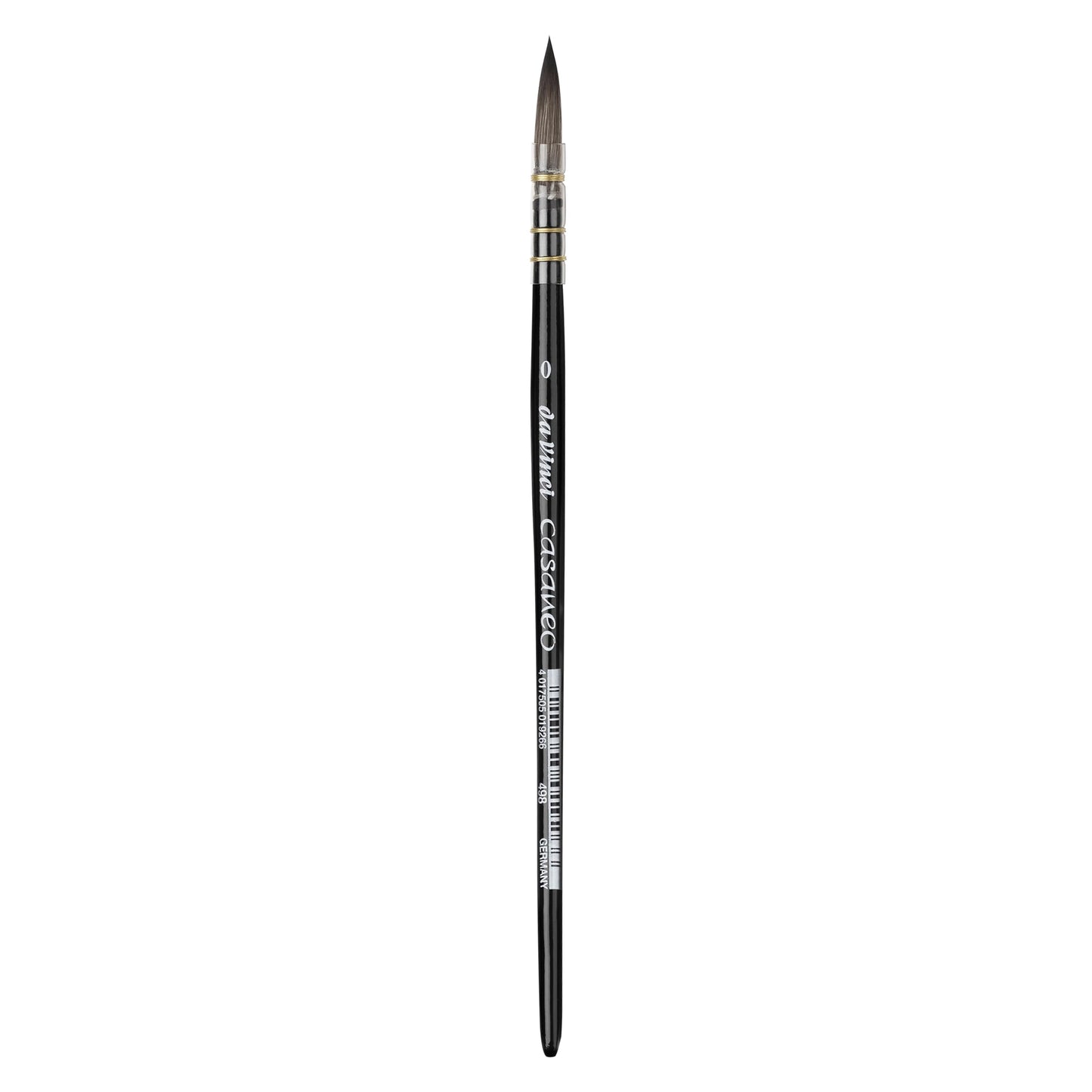da Vinci Watercolor Series 498 Casaneo Paint Brush, Round Quill New Wave Synthetics, Size 0 - da Vinci art supplies product photo