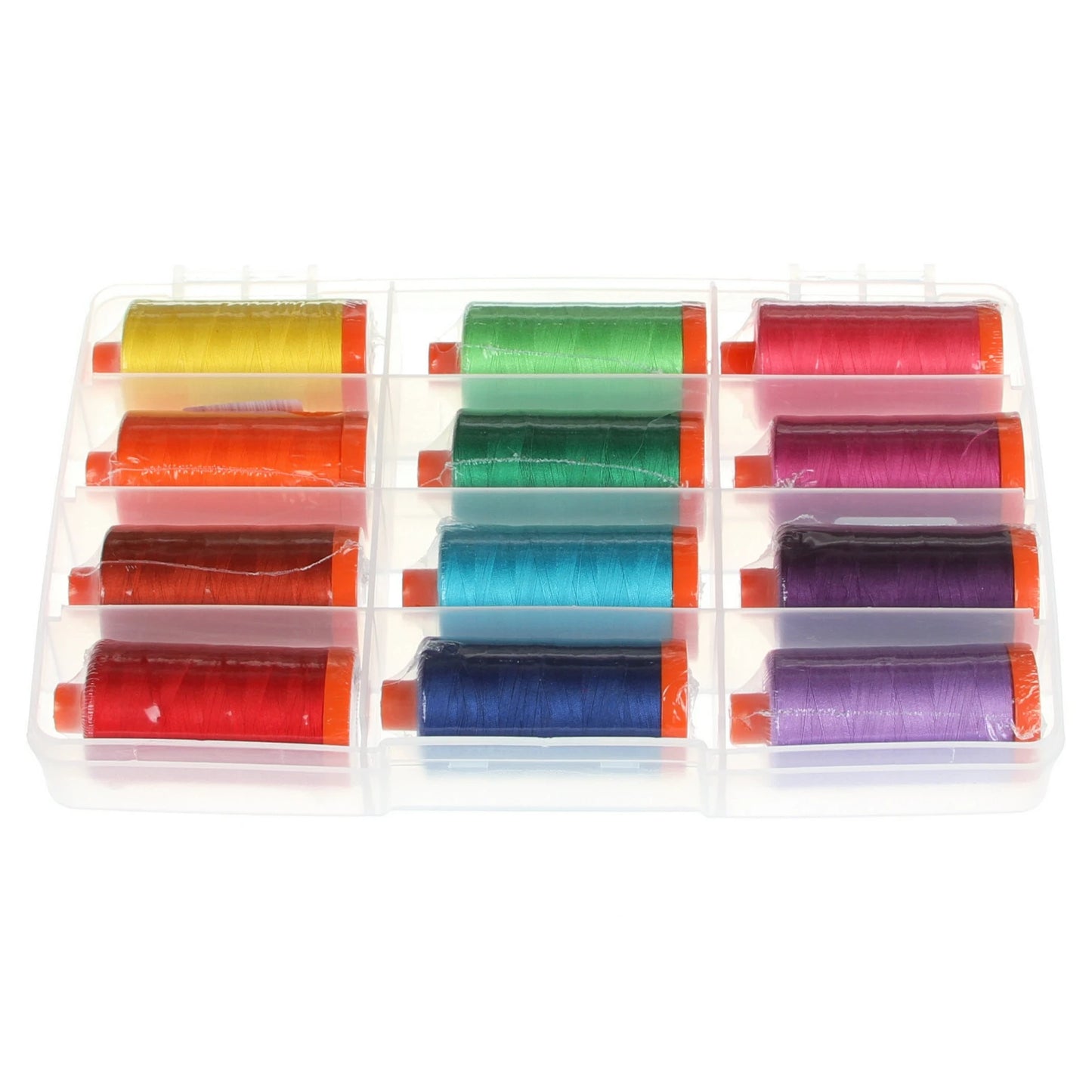 Aurifil Home Collection Bright 12 Large Spools 50wt # AC50BR12