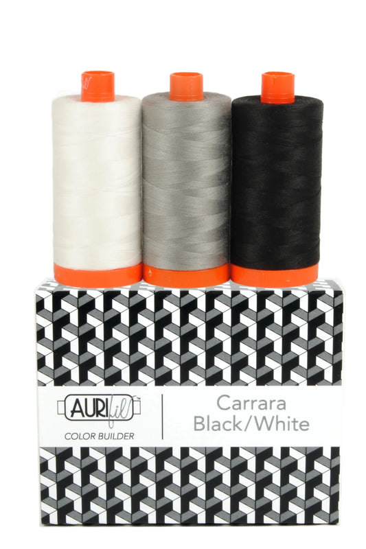 Color Builder 50wt 3pc Set Carrara Black/White AC50CP3-012