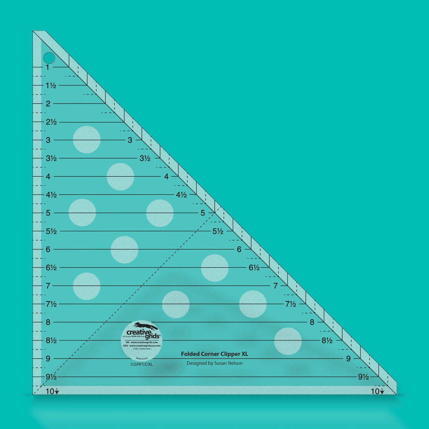 Creative Grids Folded Corner Clipper XL Quilt Tool - CGRFCCXL