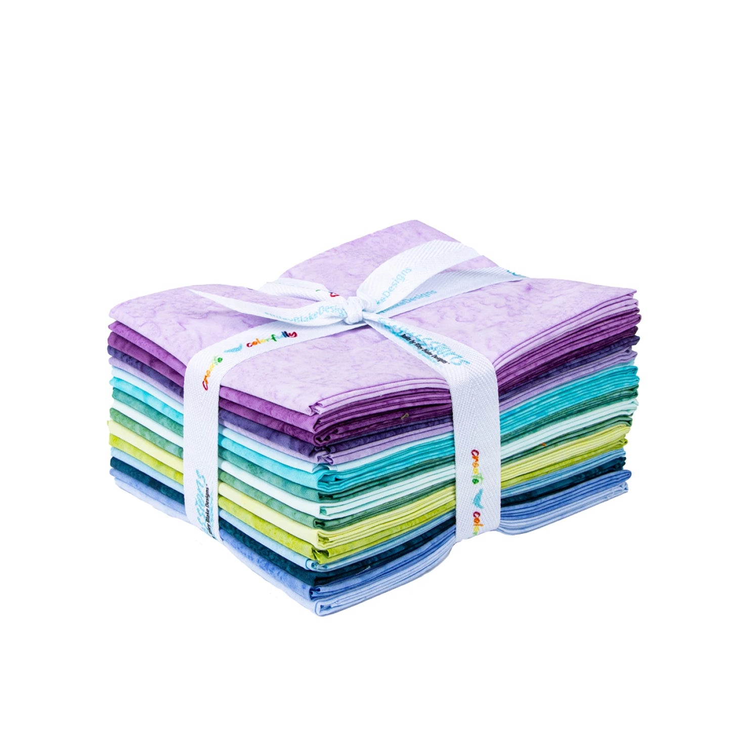 Batiks Hand-Dyes Misty Meadows Fat Quarter Bundle – 16pc 100% Cotton FQ-21005-16