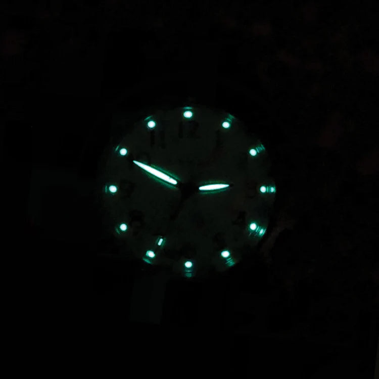 Bertucci M-2RA women's field watch 35mm aquamarine dial aquamarine band