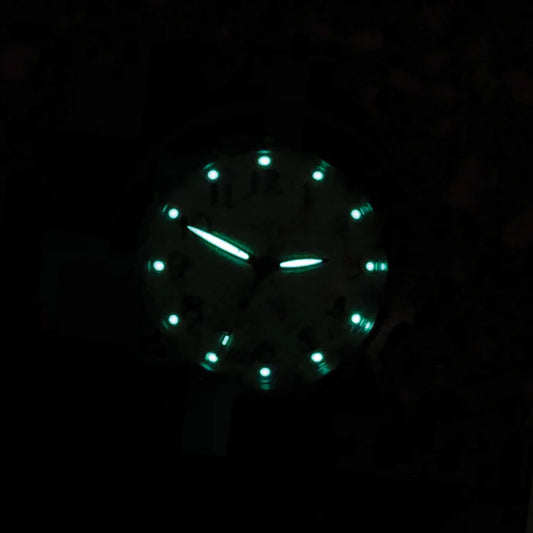 Bertucci M-2RA women's field watch 35mm sage dial sage Comfort-Webb band military outdoor watch