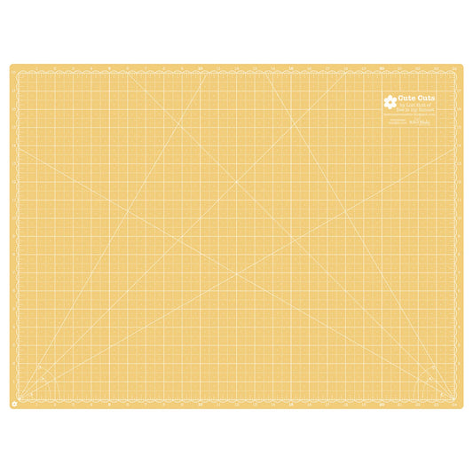 Riley Blake Lori Holt 18x24 Self-Healing Reversible Cutting Mat Tea Rose/Honey