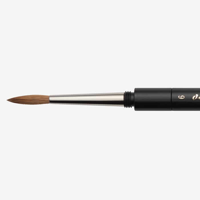 Da Vinci Kolinsky Sable Pocket Brush – Series 1503, Size 6